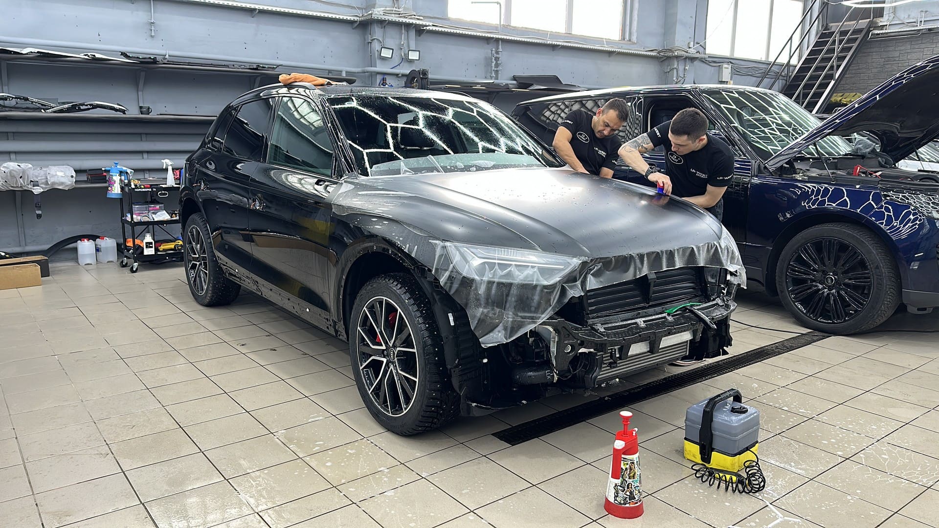 Audi Q5 Антигравийная защита