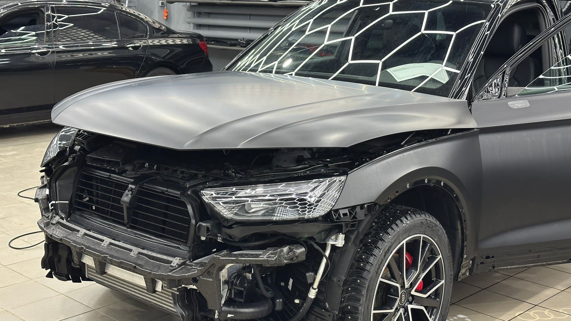 Audi Q5 Антигравийная защита