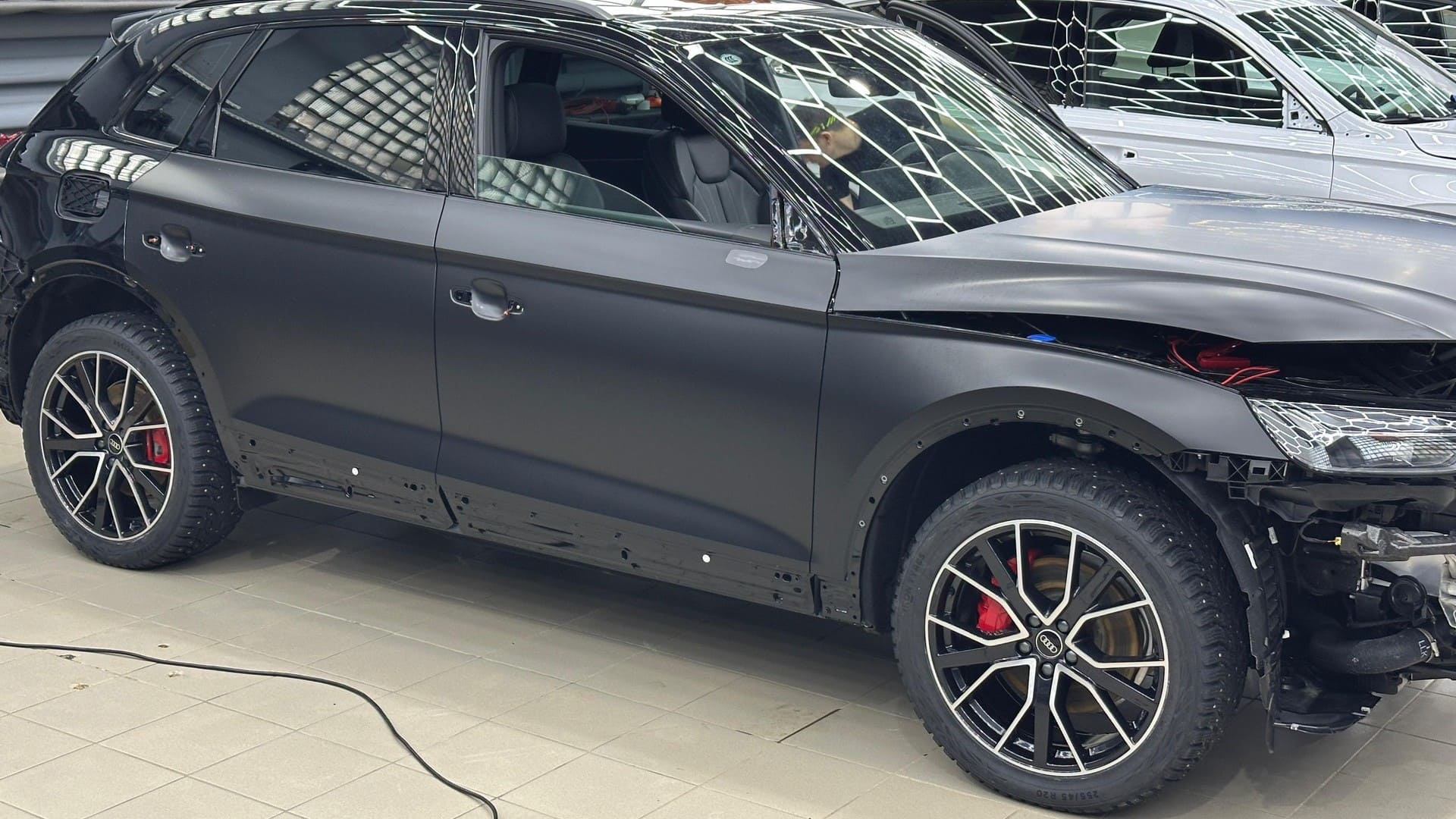 Audi Q5 Антигравийная защита