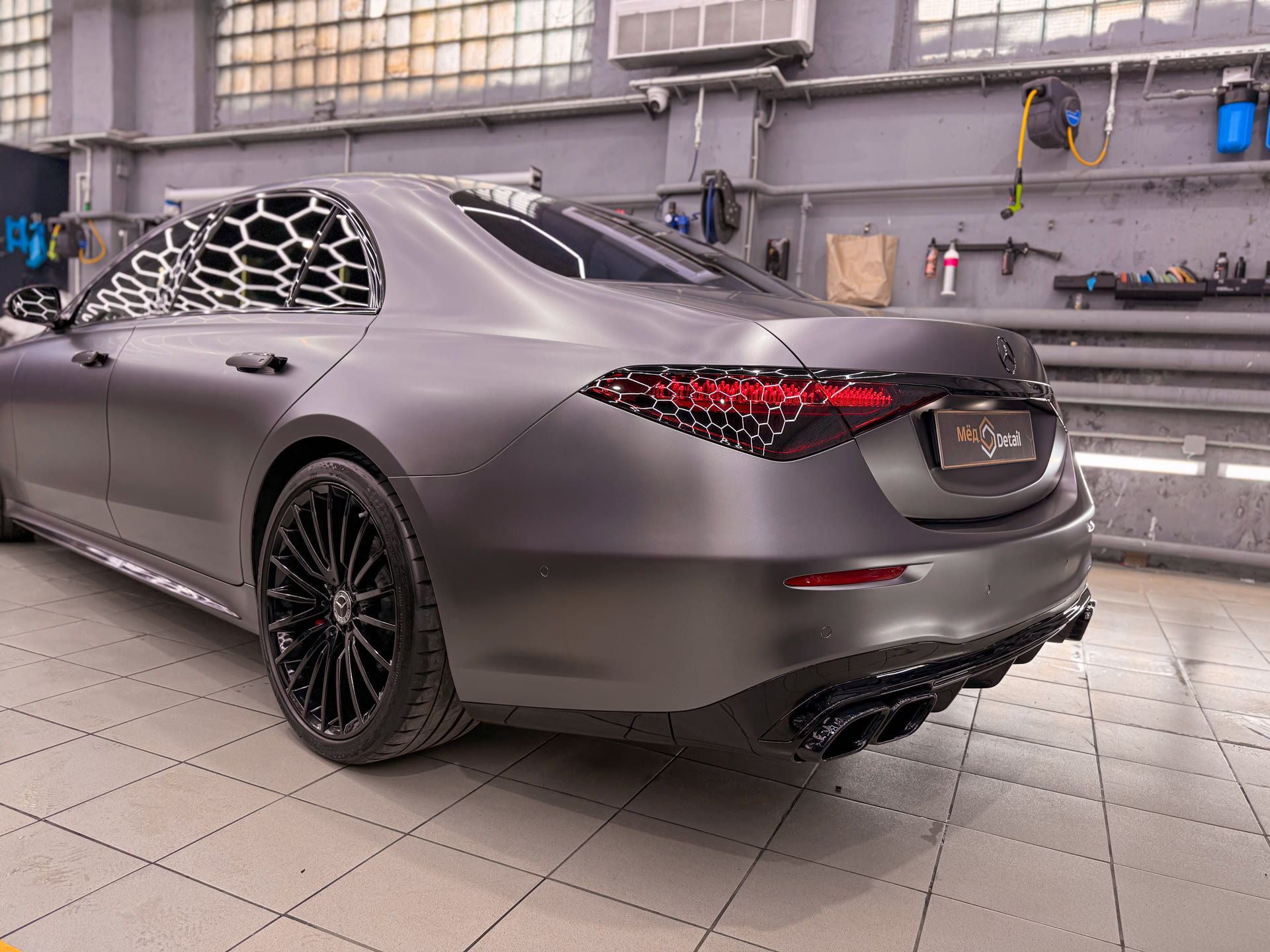 Преображение Mercedes-Benz S-Class W223 в стиле Mercedes-AMG S 63