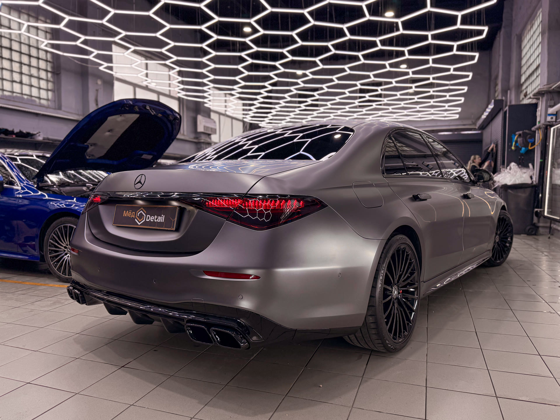 Преображение Mercedes-Benz S-Class W223 в стиле Mercedes-AMG S 63