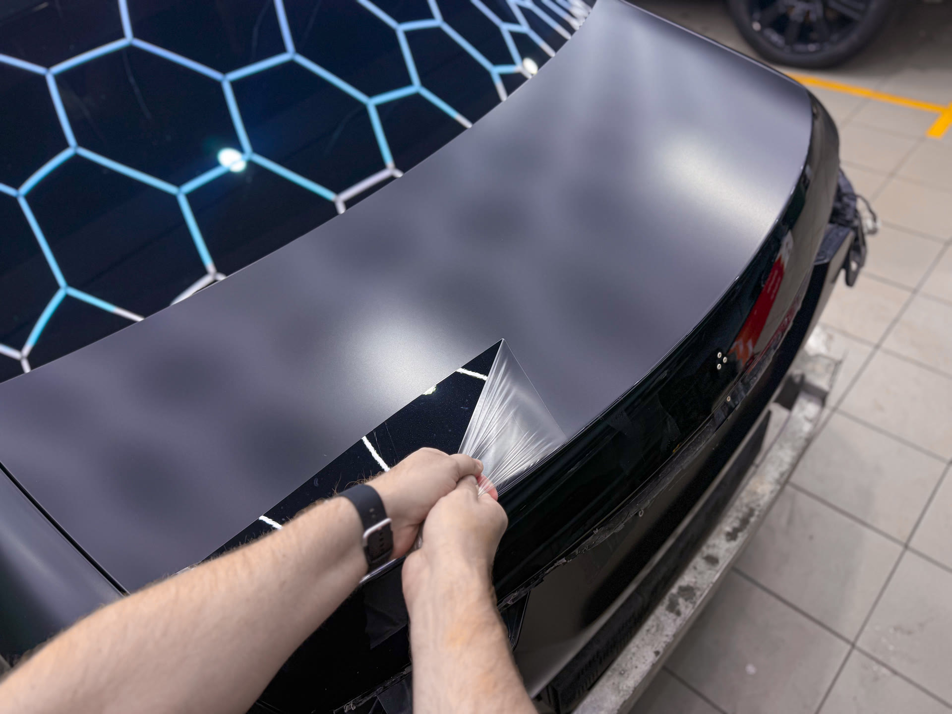 Преображение Mercedes-Benz S-Class W223 в стиле Mercedes-AMG S 63