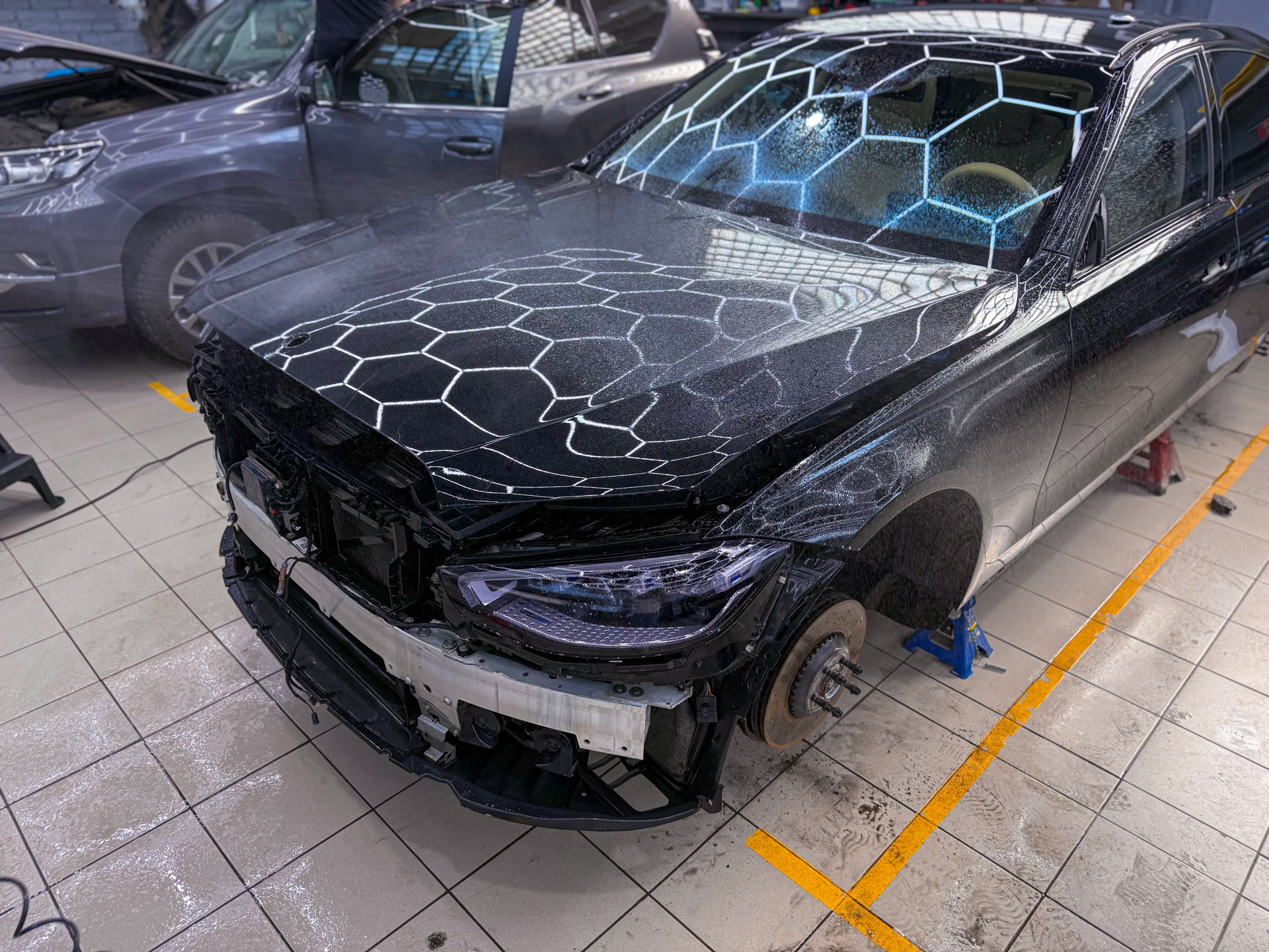 Преображение Mercedes-Benz S-Class W223 в стиле Mercedes-AMG S 63