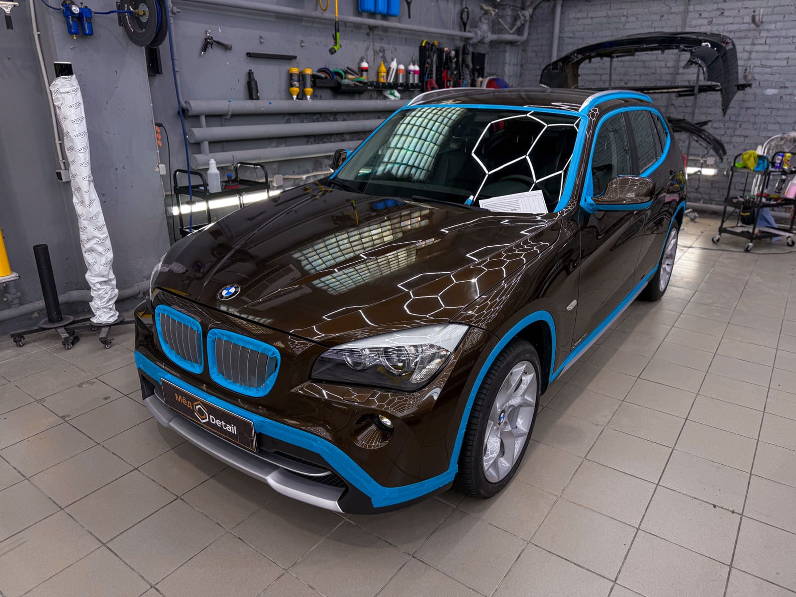 Полировка и химчистка BMW X1