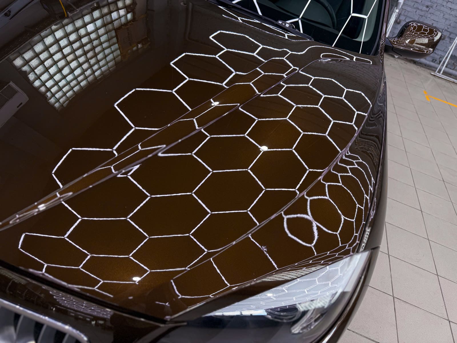 Полировка и химчистка BMW X1 — после защиты глянцевых элементов, кадр 10